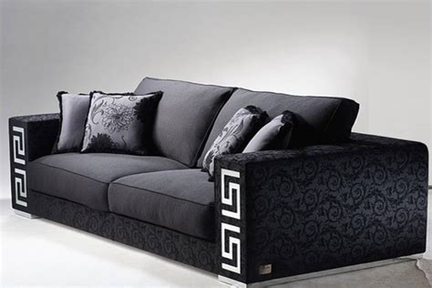 versace sofa fabric|Versace living room sofa set.